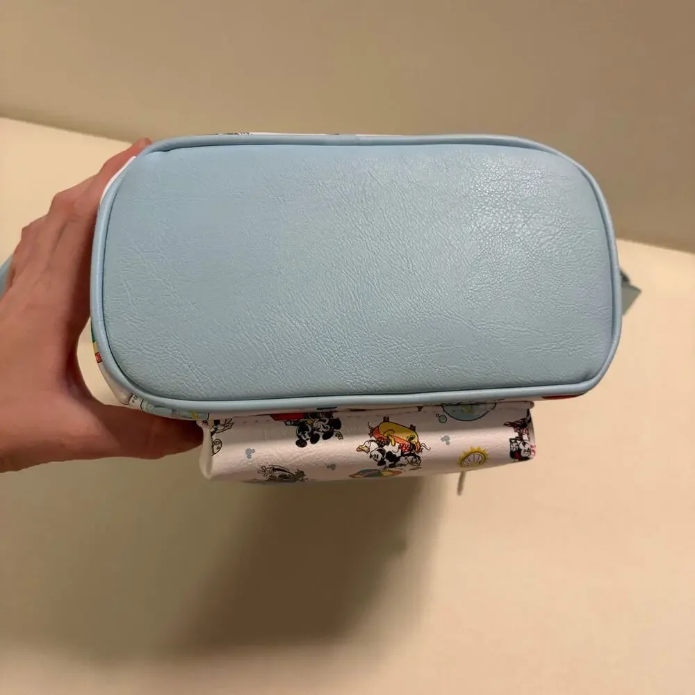 Disney Parks Loungefly Mickey & Minnie’s Runaway Railway Mini Backpack